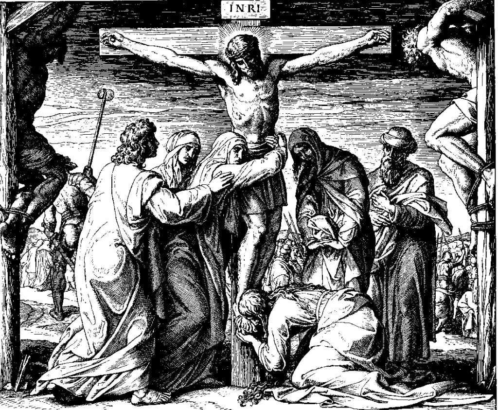 Crucifixão de Jesus Cristo. História da Salvação 6