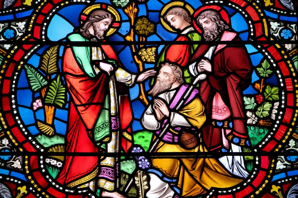 Vitral católico Jesus Cristo 